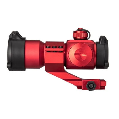Lancer Tactical Red and Green Dot Scope w/Cantilever Mount - Red (CA445R)