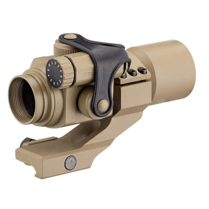 Lancer Tactical Red and Green Dot Scope w/Cantilever Mount - Tan (CA445)