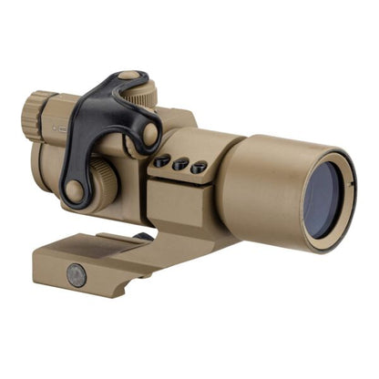 Lancer Tactical Red and Green Dot Scope w/Cantilever Mount - Tan (CA445)