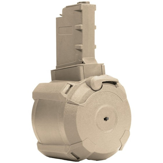 MASADA LP-Drum Magazine (Tokyo Marui) 1200R (Drum Auto-Button) (Tan)