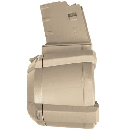 MASADA LP-Drum Magazine (Tokyo Marui) 1200R (Drum Auto-Button) (Tan)