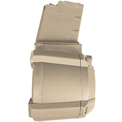 MASADA LP-Drum Magazine (Tokyo Marui) 1200R (Drum Auto-Button) (Tan)
