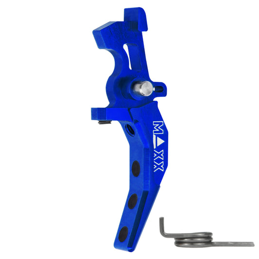 Maxx Model CNC Aluminum Advanced Speed Trigger (Style C) - Blue