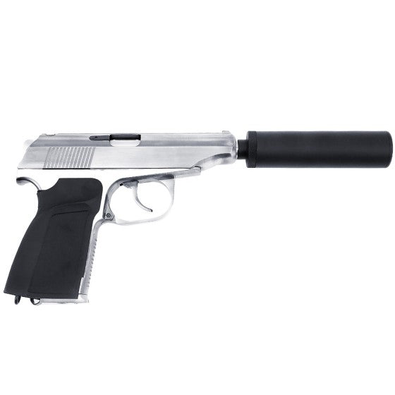 Makarov 654K (Silver) GBB Airsoft Pistol