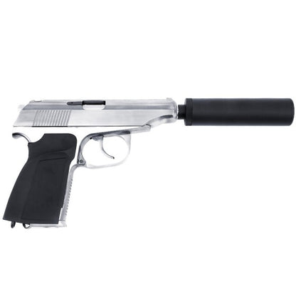 Makarov 654K (Silver) GBB Airsoft Pistol