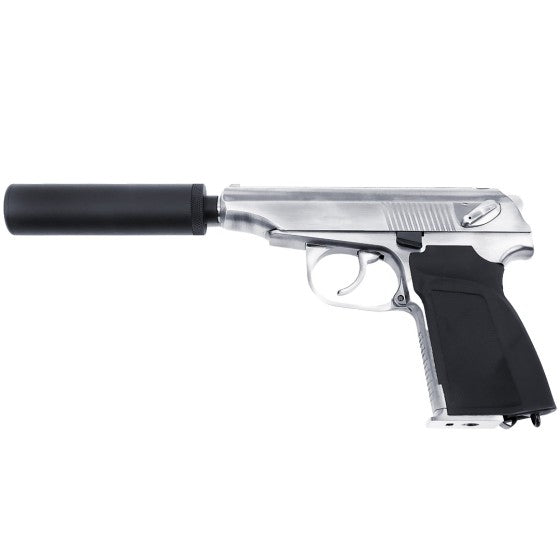 Makarov 654K (Silver) GBB Airsoft Pistol