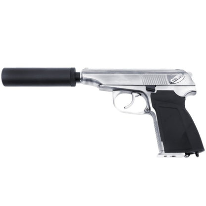Makarov 654K (Silver) GBB Airsoft Pistol