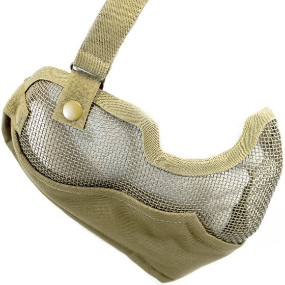 Mesh Lower Face Shield V2 (Tan)