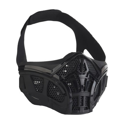 Mesh Lower Face Shield V7 (Black)
