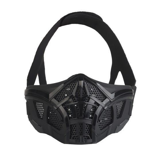 Mesh Lower Face Shield V7 (Black)