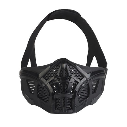 Mesh Lower Face Shield V7 (Black)