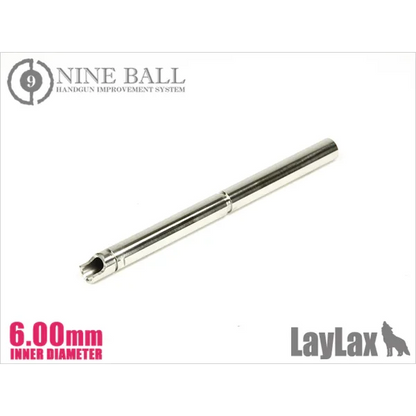 Nine Ball Power Barrel 112.5mm/6.00mm Ultratight bore Hi Capa 5.1 Gold Match