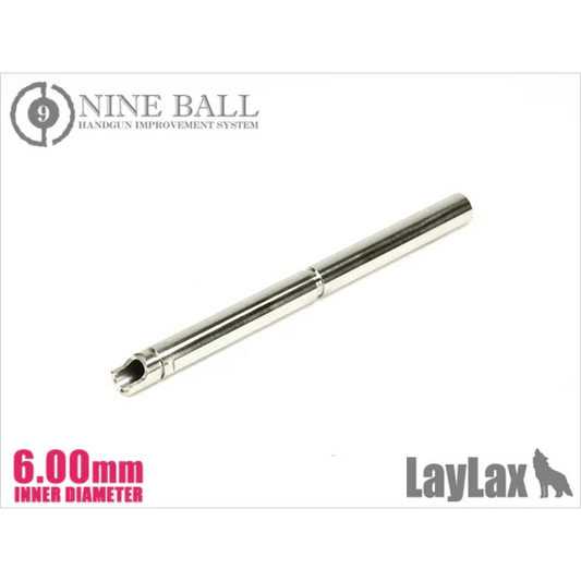 Nine Ball Power Barrel 112.5mm/6.00mm Ultratight bore Hi Capa 5.1 Gold Match