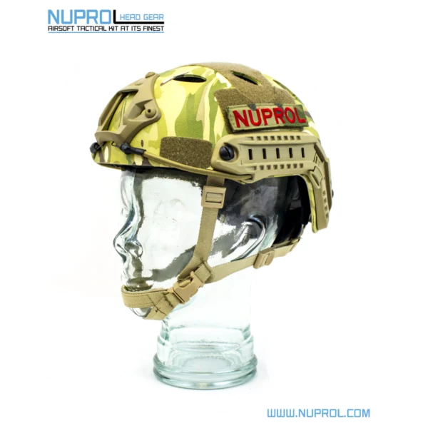 Nuprol Fast Railed Helmet - Multi
