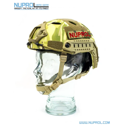 Nuprol Fast Railed Helmet - Multi