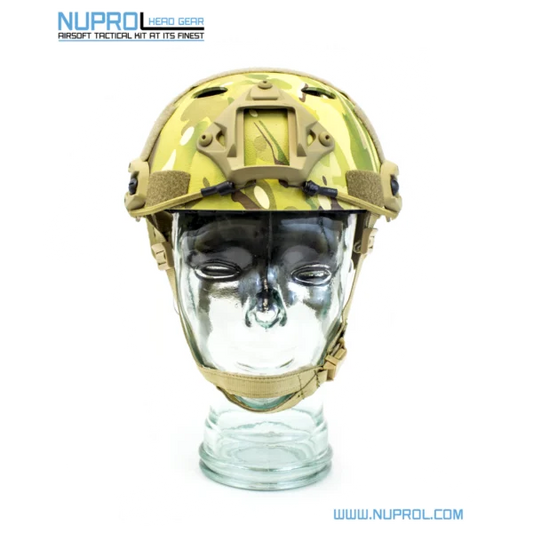 Nuprol Fast Railed Helmet - Multi