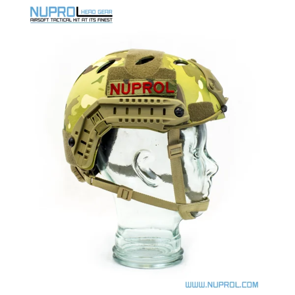 Nuprol Fast Railed Helmet - Multi