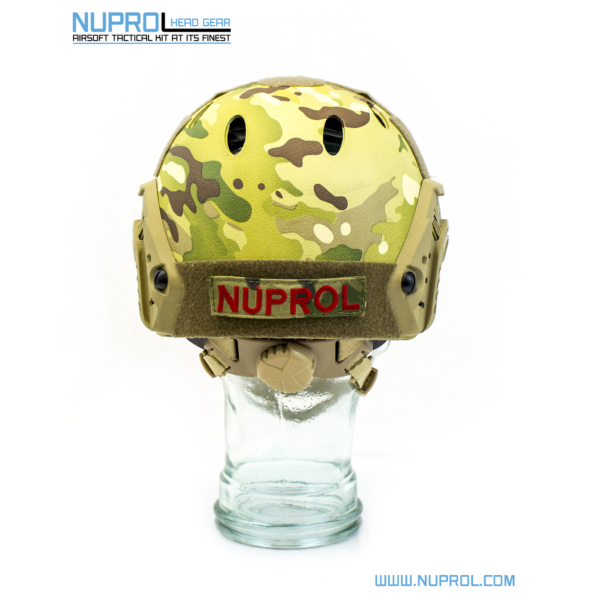 Nuprol Fast Railed Helmet - Multi