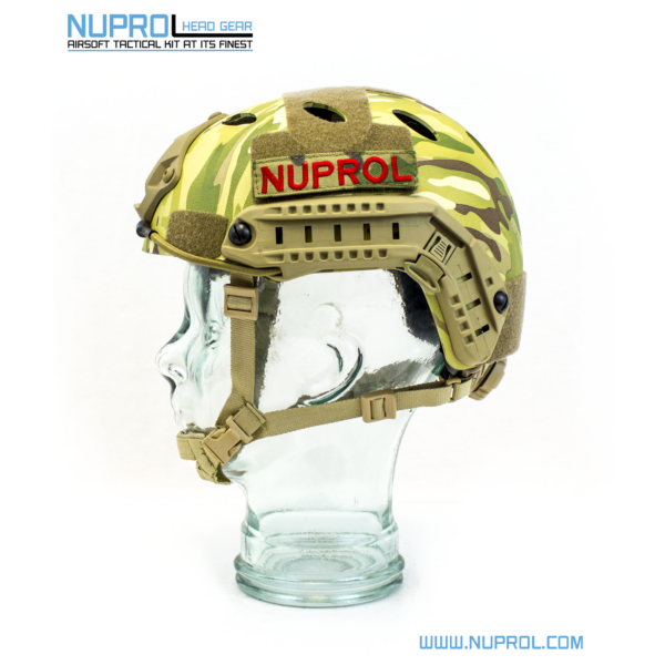 Nuprol Fast Railed Helmet - Multi