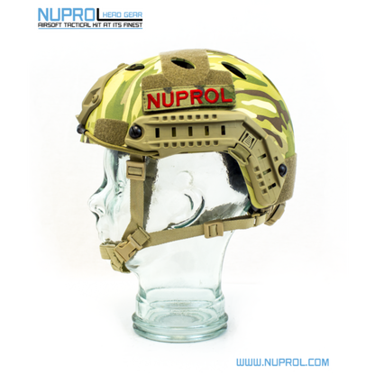 Nuprol Fast Railed Helmet - Multi