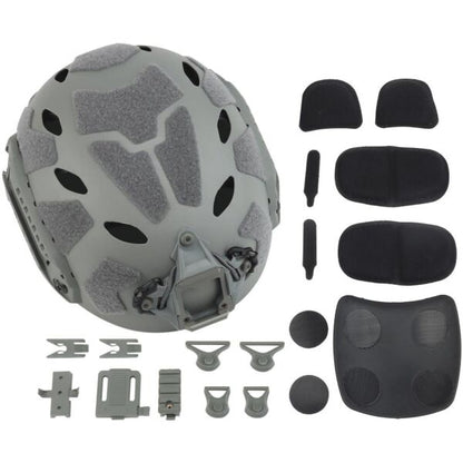 Nuprol Fast Railed SF Air Helmet - Grey