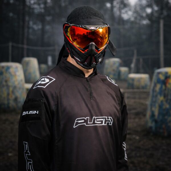 PUSH Unite MKII Goggle - Legion (Black/Red)