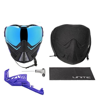PUSH Unite MKII Goggle - Nebula (Black/Turquoise/Purple)