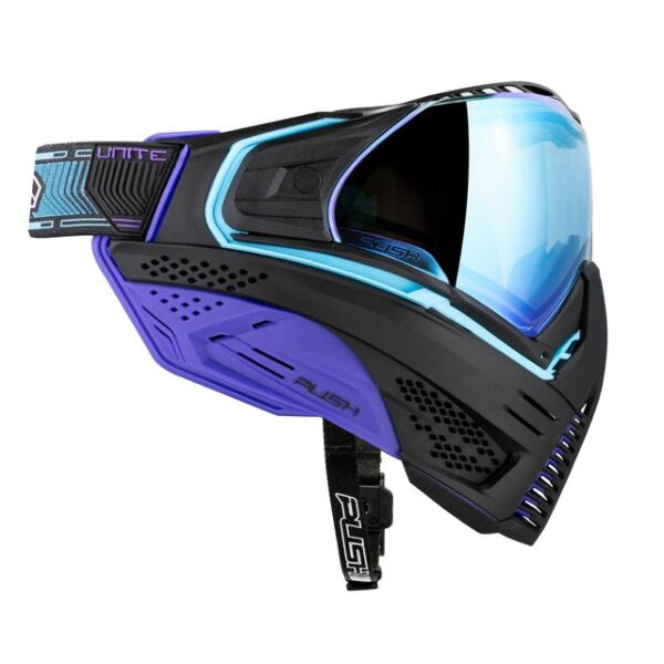 PUSH Unite MKII Goggle - Nebula (Black/Turquoise/Purple)