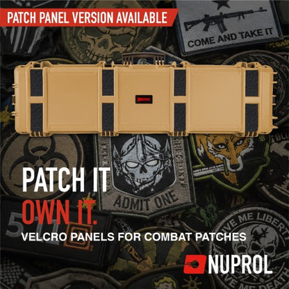 Premium Rifle Case Velcro Patch (X-Large) (Wave Foam)