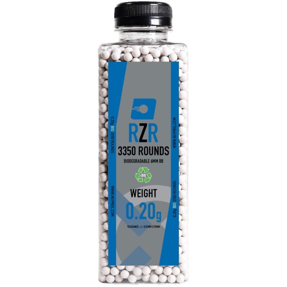 RZR Airsoft BBs 3350R (BIO - 0.20g)