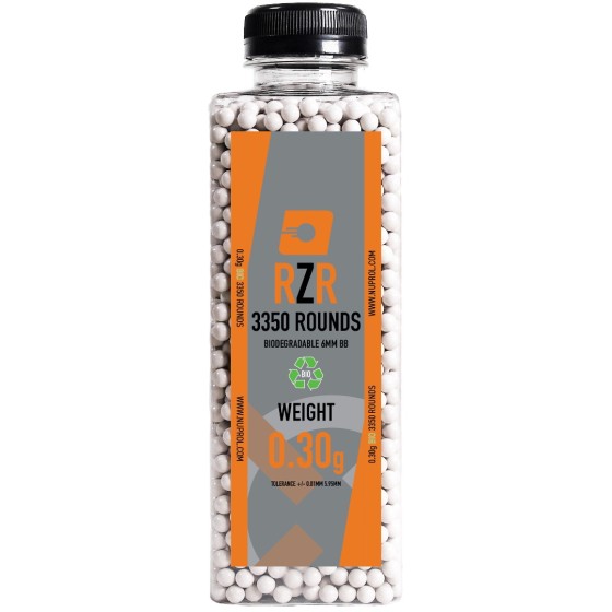 RZR Airsoft BBs 3350R (BIO - 0.30g)