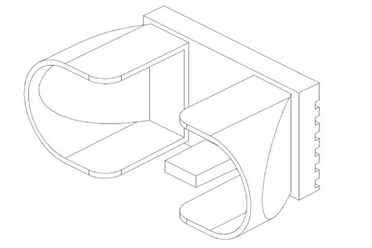 Rear Stock Battery Cover (Delta Series)