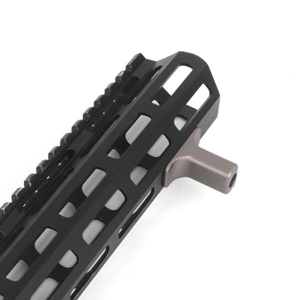 Rebel Aluminium KeyMod/M-Rail Barrier Hand Stop - Dark Earth