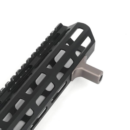 Rebel Aluminium KeyMod/M-Rail Barrier Hand Stop - Dark Earth