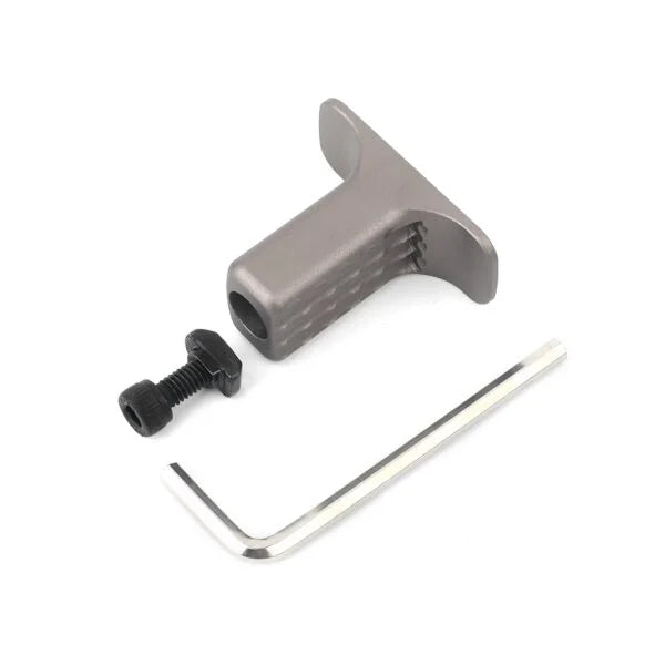 Rebel Aluminium KeyMod/M-Rail Barrier Hand Stop - Dark Earth