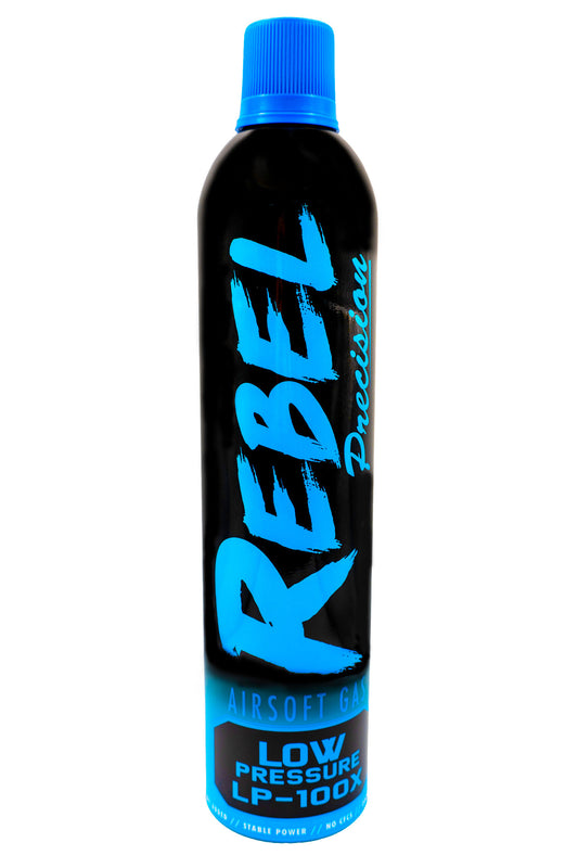 Rebel Precision 600ml Performance Blue Gas (Low Pressure: 9kg/128psi)