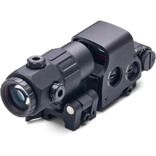 Rebel HHS Red/Green Holographic Hybrid Sight EXPS with G43 Magnifier - Black
