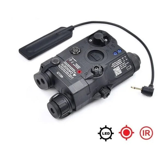 Rebel LA-PEQ-15 Red Laser/IR Laser/Flashlight - Black
