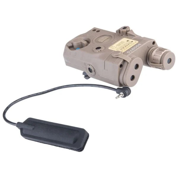 Rebel LA-PEQ-15 Red Laser/IR Laser/Flashlight - Dark Earth