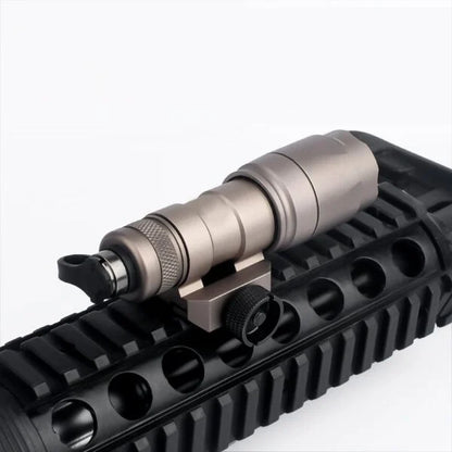 Rebel M300A 280 Lumen Tactical Flashlight + Dual Function Tape Switch - Dark Earth