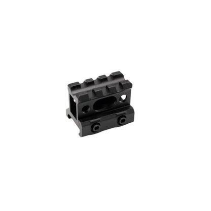 Rebel Precision Red Dot Sight with 1-Inch Riser Mount – Black (Battery Included)