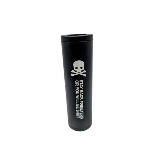 Rebel Precision Silencer with Skull Icon - 110mm
