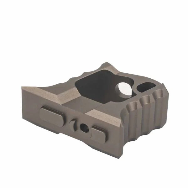 Rebel KeyMod & M-LOK TD Halo AR-15 Hand Stop - Dark Earth