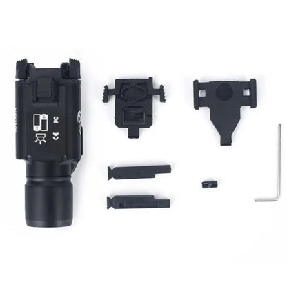 Rebel X300 Tactical 600 Lumen Pistol Flashlight - Black - Killer Instinct Tactical