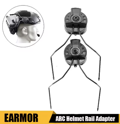 Earmoor Arc Helmet Rail Adapter