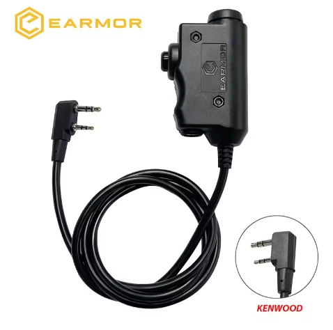 Earmoor M51 PTT for Baofeng / Kenwood