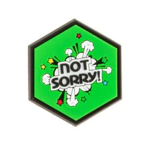 Sentinel Gear Not Sorry Hexagon Patch