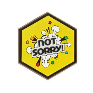 Sentinel Gear Not Sorry Hexagon Patch