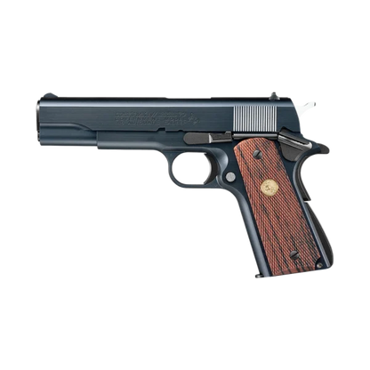 Tokyo Marui Colt Government Mark IV Series '70 GBB Pistol - Black/Wood