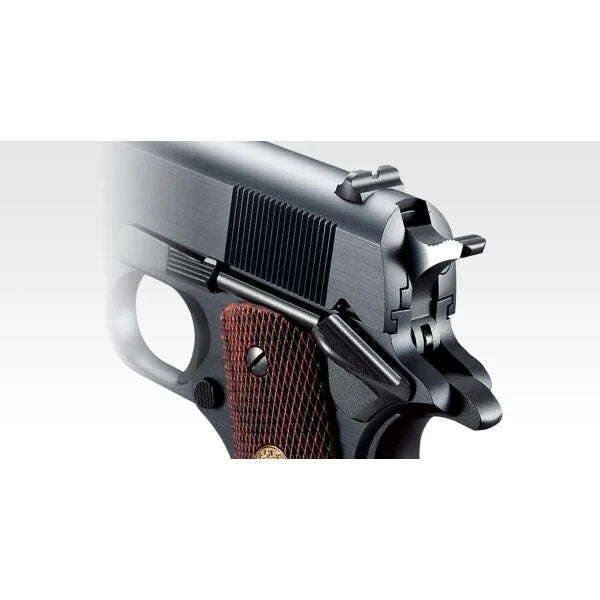 Tokyo Marui Colt Government Mark IV Series '70 GBB Pistol - Black/Wood